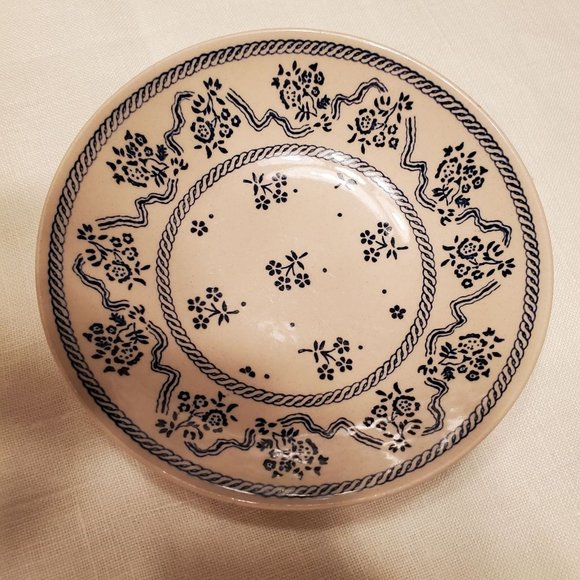 Johnson Bros Vintage Ironstone Petite Fleur Creamer/Sauce/Dessert/fruit Bowl Set - Picture 3 of 5